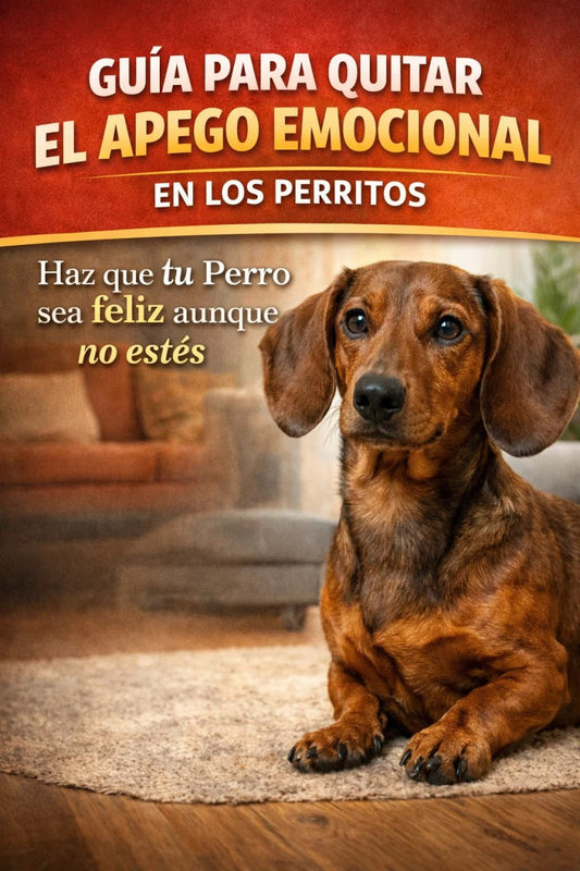 apego emocional en perros : ebook premium para venta nacional e internacional
